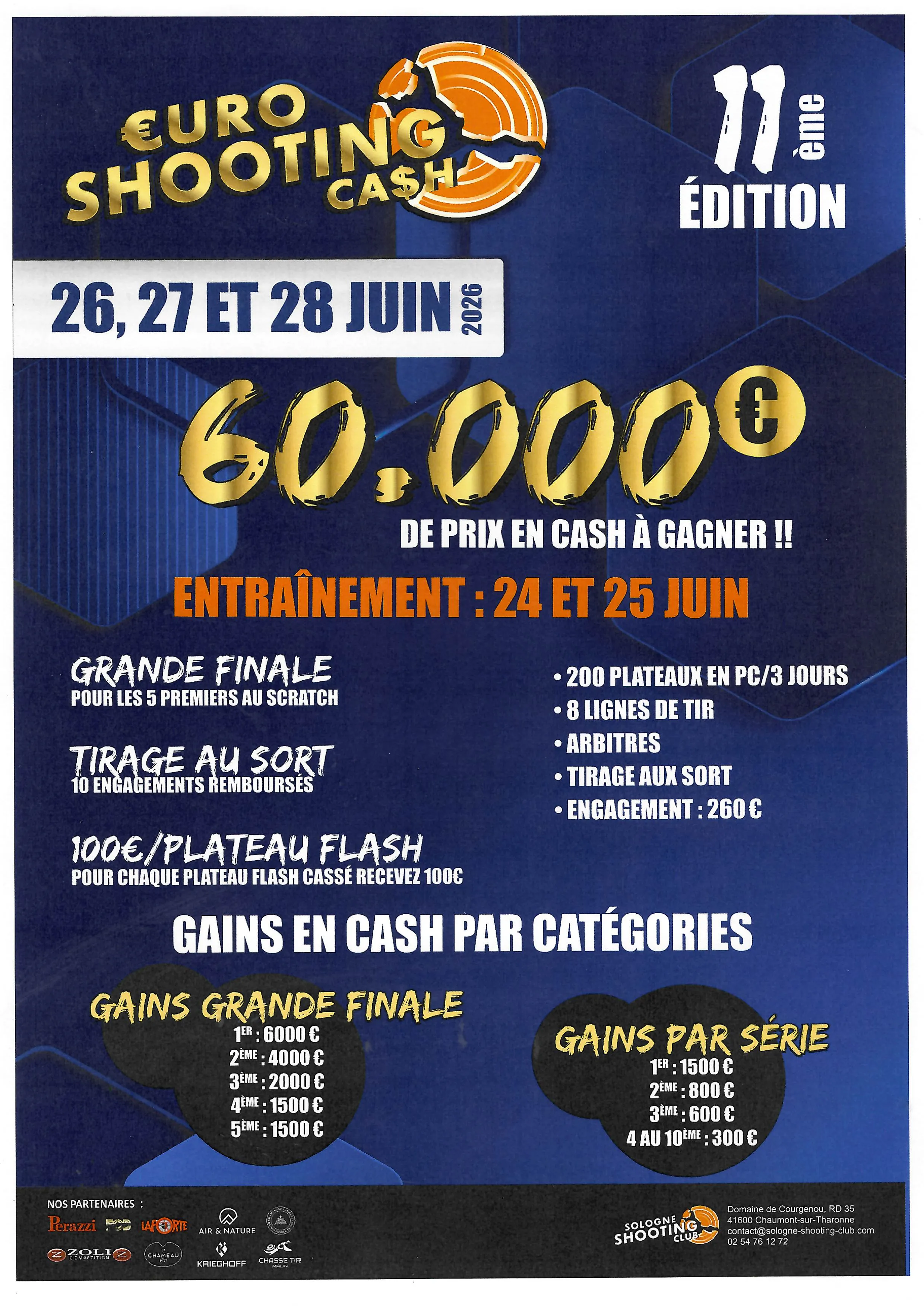 Euro Shooting Cash – 11th Edition - Sporting - France (June 2026)