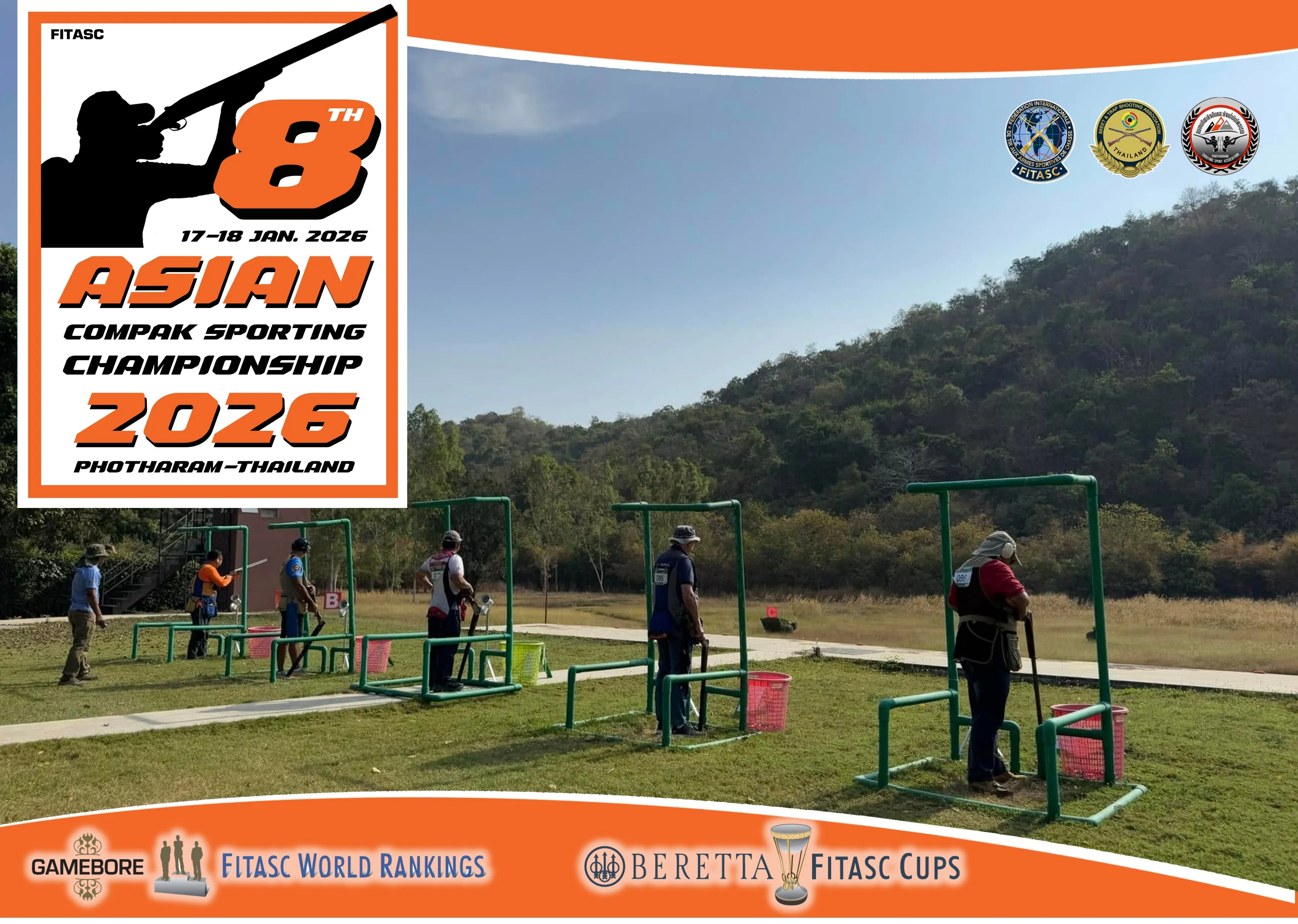 8th Asia Championship - Compak Sporting - Thailand (January 2026)