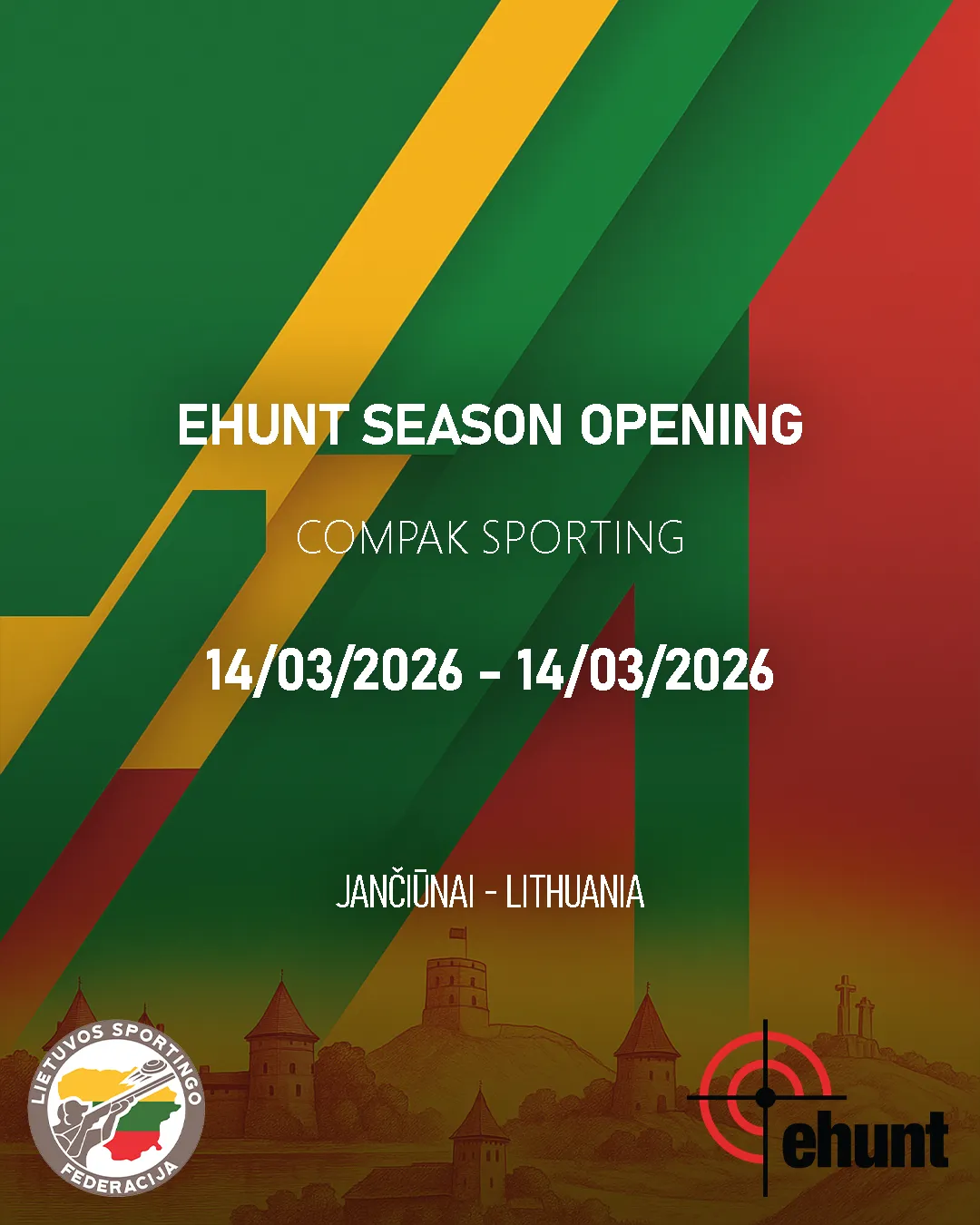 EHUNT Season Opening - Compak Sporting - Lithuania (March 2026)