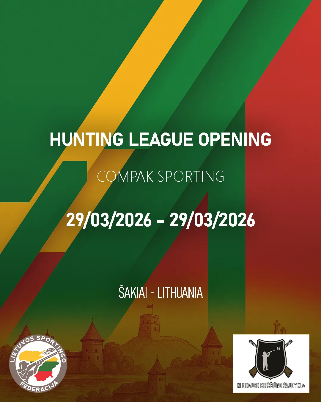 Hunting League Opening - Compak Sporting - Lithuania (March 2026)