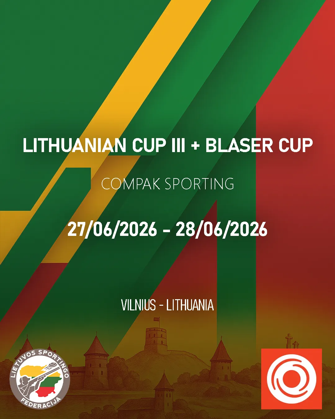 Lithuanian Cup III + Blaser Cup - Compak Sporting - Lithuania (June 2026)