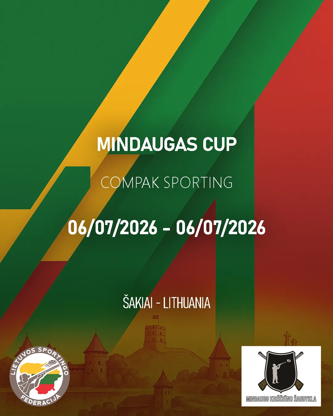 Mindaugas Cup - Compak Sporting - Lithuania (July 2026)