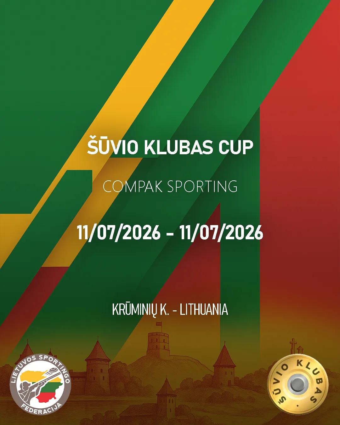 Šūvio klubas Cup - Compak Sporting - Lithuania (July 2026)