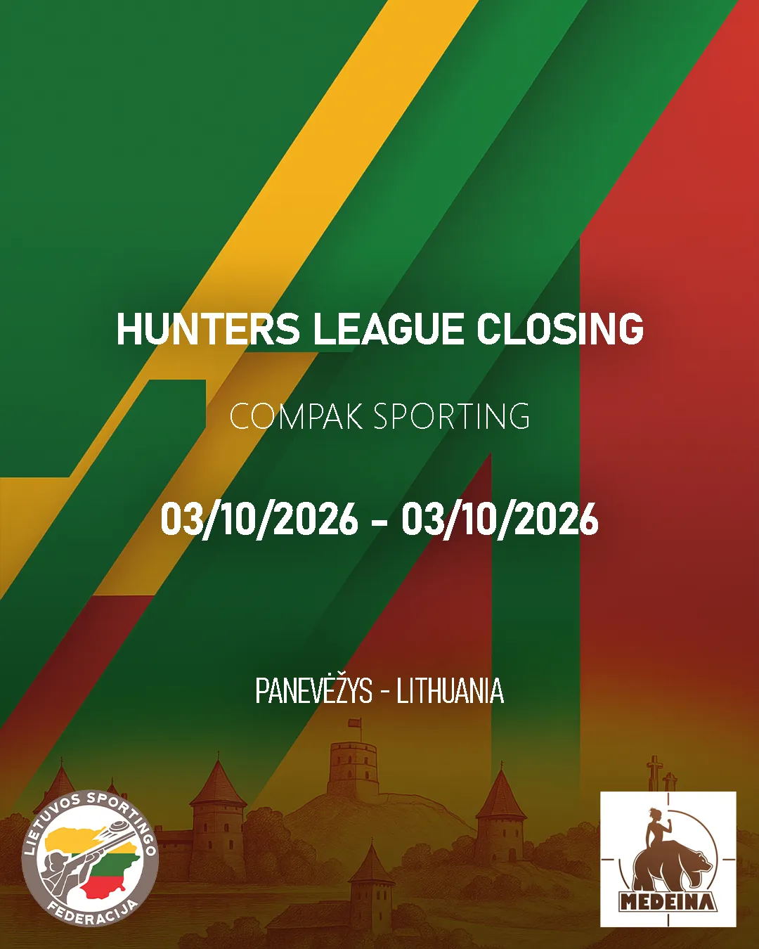 Hunters League Closing - Compak Sporting - Lithuania (October 2026)