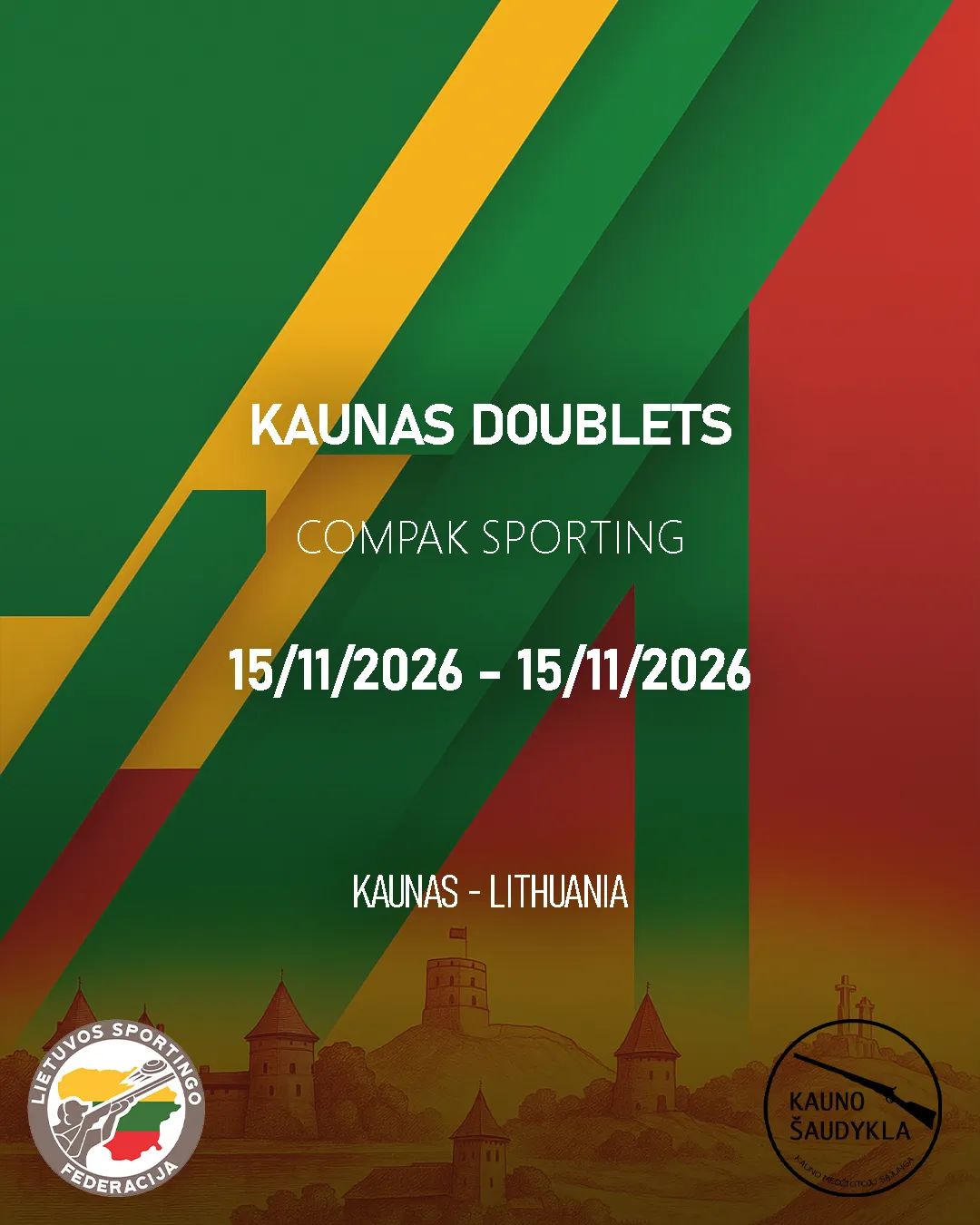 Kaunas Doublets - Compak Sporting - Lithuania (November 2026)