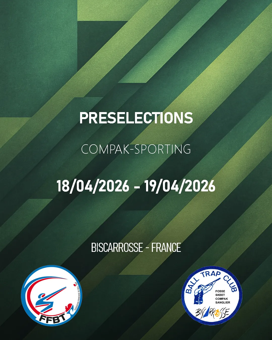Preselections - Compak-Sporting - Biscarrosse, France (April 2026)