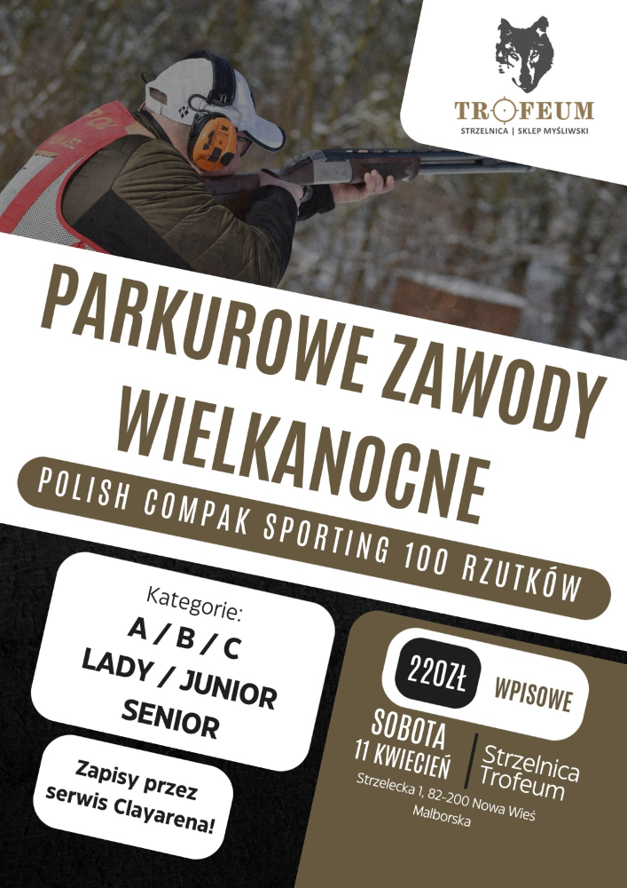 Parkurowe Zawody Wielkanocne - Polish Compak-Sporting (Kwiecień 2026)