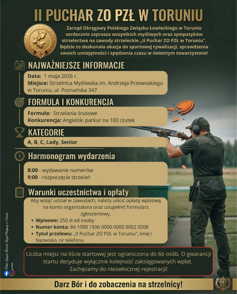 II PUCHAR ZO PZŁ W TORUNIU